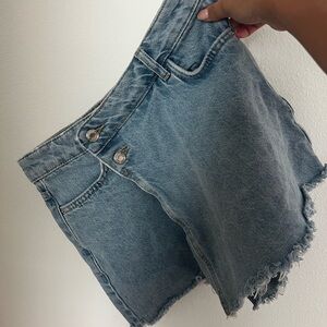 Zara Denim Blue Women's Skort